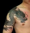 chinese dragon pics tattoo for chest and arm